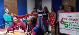 Declarada Emisora Radio Majaguabo Voz del 65 Aniversario de la promulgación de la Primera Ley de Reforma Agraria