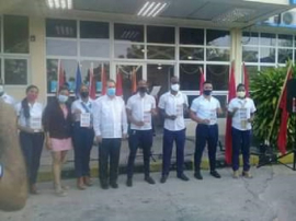 Entrega de la Condición Joven 60 Aniversario de la UJC en Santiago de Cuba