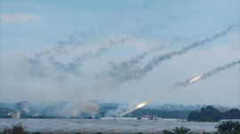 Israel responde con bombardeos a la ofensiva de la resistencia palestina