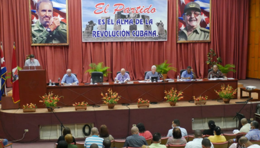 Presidente Díaz-Canel encabeza conclusión de visita del Partido a Guantánamo y Santiago de Cuba