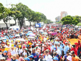 Marchan en Venezuela por Día de la Resistencia Indígena y el Esequibo
