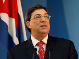 Canciller de Cuba agradeció apoyo internacional durante 2022