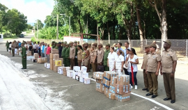 Organizan entrega de donativos para Pinar del Río