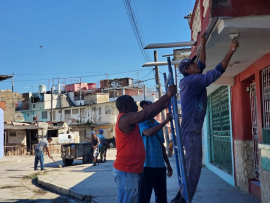 Concluyen labores constructivas en comunidad de Santiago de Cuba