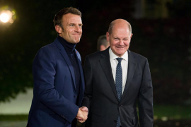 Macron y Scholz abogan por soberanía europea antes de foro