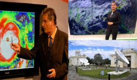 Presidente de Cuba felicitó a los meteorólogos en su día