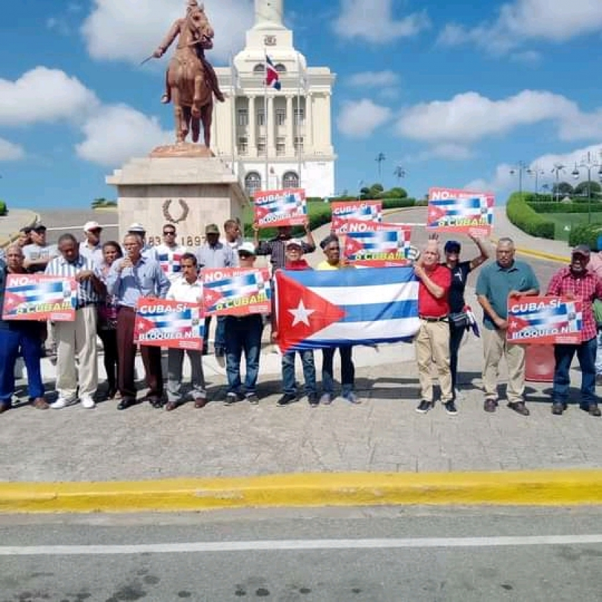Amigos de República Dominicana se solidarizan con Cuba