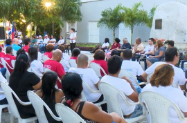 Dialogan con la población, candidatos a diputados del Poder Popular del municipio Santiago de Cuba