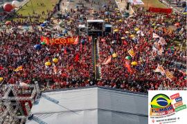 Trabajadores celebran su día en Brasil como victoria de la democracia