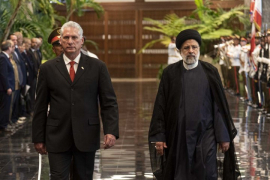 Presidente de Cuba sostuvo encuentro con su par de Irán