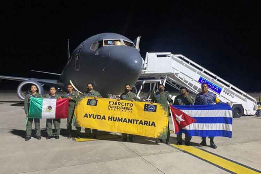 Agradece Cuba apoyo de México y Venezuela frente a incendio