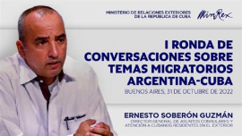 Cuba y Argentina dialogan sobre temas migratorios