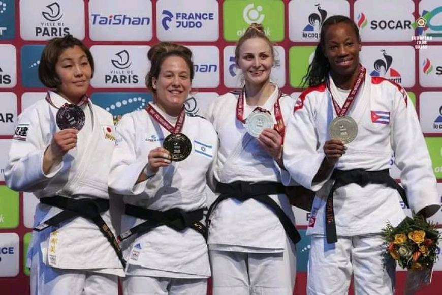 Bronce para Maylin del Toro en Gran Slam de Judo de París