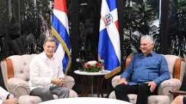 Dialogaron Díaz-Canel y el Canciller de República Dominicana