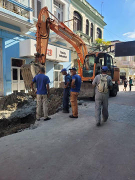 Remodelan avenidas principales de Santiago de Cuba