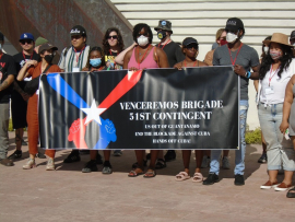 Santiago de Cuba recibe a Brigada Internacional de Solidaridad Venceremos