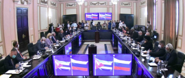 Esteban Lazo y Vyacheslav Volodin abogan por profundizar relaciones interparlamentarias entre Cuba y Rusia