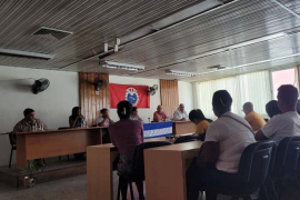 Analizaron sindicalistas de la construcción en Santiago de Cuba proyecciones anuales