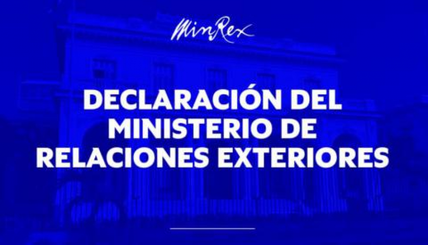 Declaración del Minrex: Mesa de Conversaciones por paz colombiana