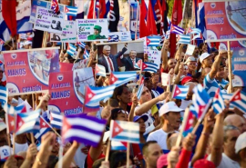 Destaca Díaz-Canel compromiso de Cuba con proletariado mundial