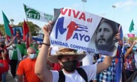 Destaca Díaz-Canel cambios en celebración por el 1 de mayo en Cuba