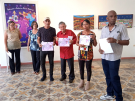 En Santiago de Cuba entregan premios en 6. Salón Ruperto Jay Matamoros