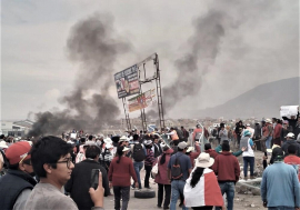 Manifestaciones y bloqueos entran en segundo día en Perú