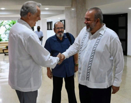 Primer ministro de Cuba recibió a dirigente de San Petersburgo