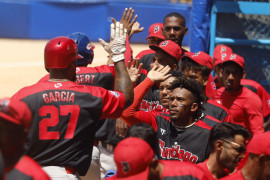 Avispas de Santiago de Cuba firman barrida y nocaut 14-4 sobre los Indios