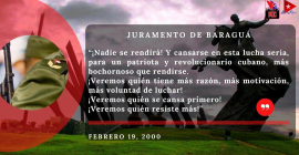 De Baraguá, un juramento del pueblo