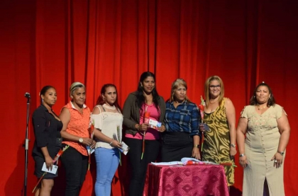 Celebran federadas santiagueras Día Internacional de la Mujer