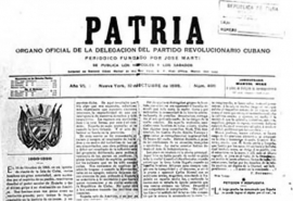Martí y la convocatoria lanzada desde Patria