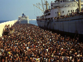 Arriban a Italia más de 15 mil inmigrantes irregulares en 20 días