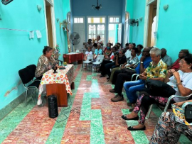 Promueven comunidades de fe una cultura de paz en Santiago de Cuba