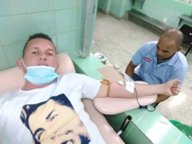 Jóvenes de Santiago de Cuba solidarios con Guantánamo