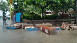 Santiago de Cuba enfrenta daños a causa de las intensas lluvias