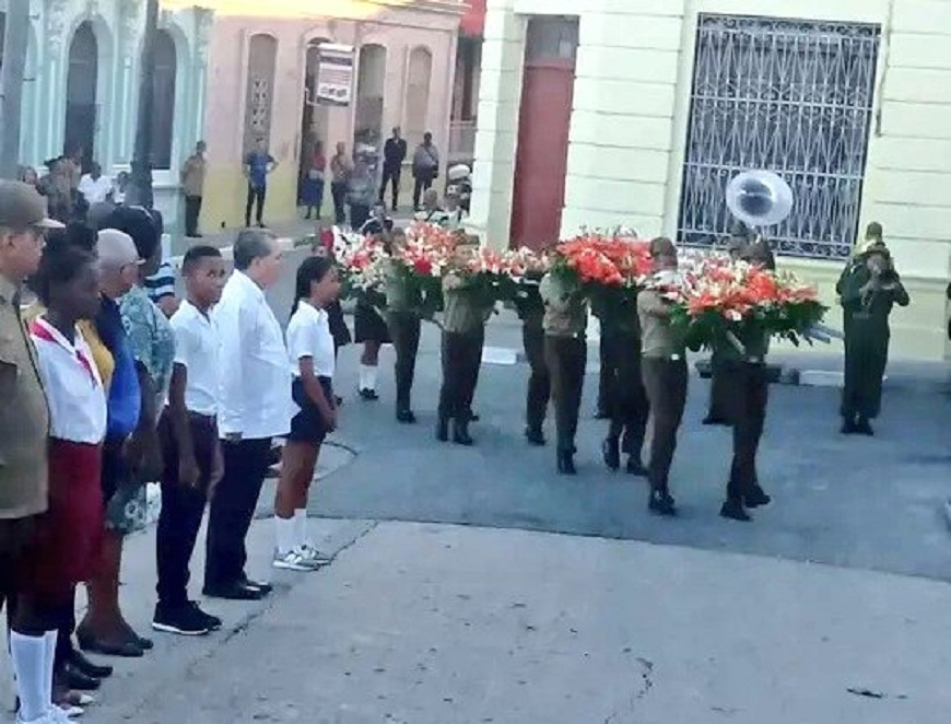 Conmemoran Levantamiento Armado de Santiago de Cuba