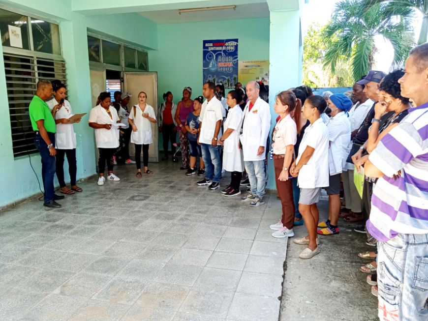Con mejor servicio en el policlínico 30 de Noviembre recuerdan Alzamiento de Santiago de Cuba