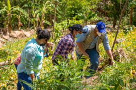 Por comunidades resilientes al cambio climático
