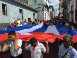 Santiago de Cuba rindió tributo a Frank País y a Raúl Pujol