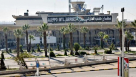 Aeropuerto sirio sale de servicio tras ataque israelí
