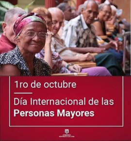 Este 1 de octubre Cuba celebra Día Internacional del Anciano