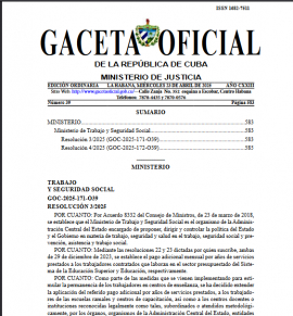 Implementan incremento salarial a algunos docentes y trabajadores de la salud en Cuba