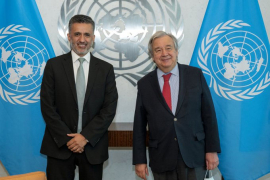 Secretario del ALBA-TCP sostiene reunión con António Guterres