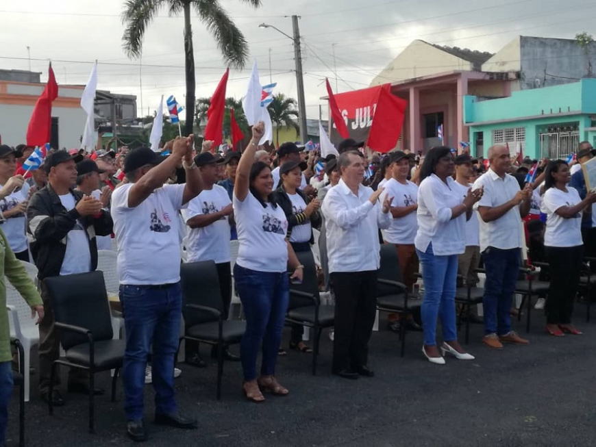 Palma Soriano: sede del acto provincial por el 65 aniversario del triunfo de la Revolución