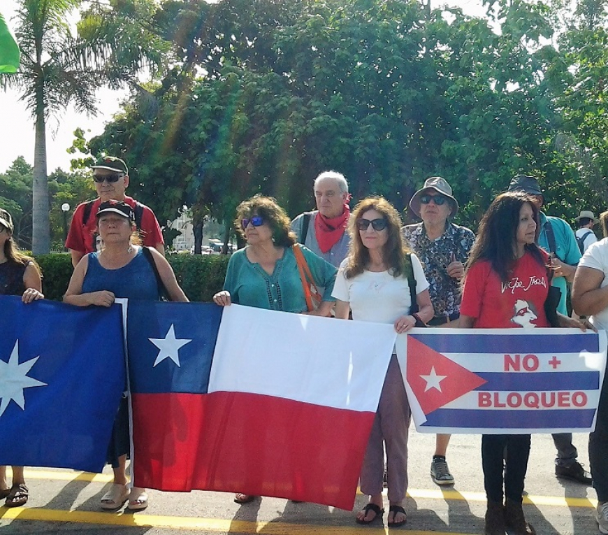 Brigadas de solidaridad llegan a Santiago de Cuba rompiendo el bloqueo