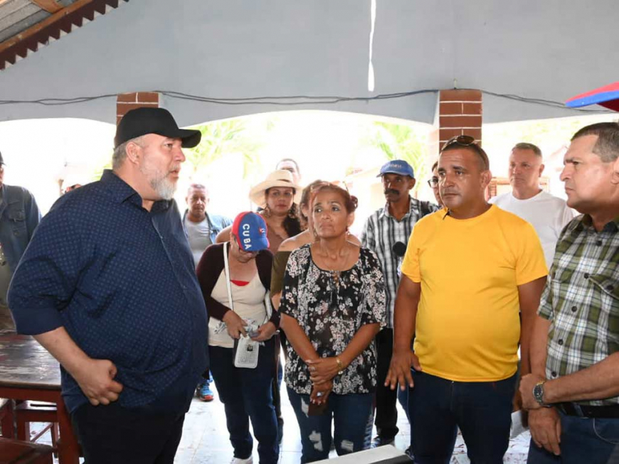 Primer Ministro chequeó obras de interés en el oriente de Cuba