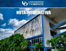 Universidad de Oriente suspende actividades docentes por condiciones meteorológicas adversas