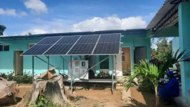 Energía solar beneficia a centros vitales y comunidades aisladas de Santiago de Cuba