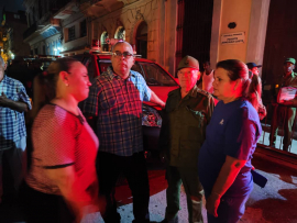 Presidente de Cuba lamenta muertes por incendio en La Habana